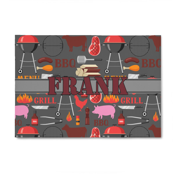 Custom Barbeque 4' x 6' Patio Rug (Personalized)