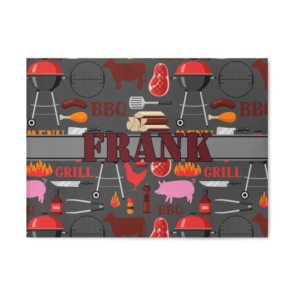 Custom Barbeque 5' x 7' Patio Rug (Personalized)