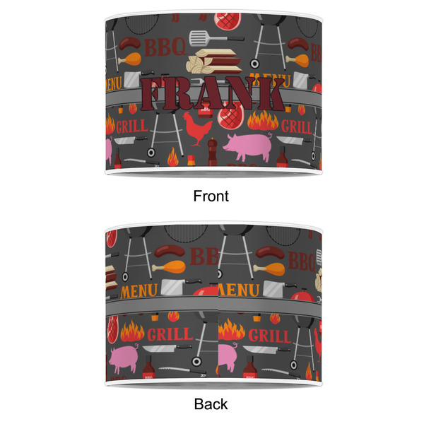 Barbeque 8" Drum Lampshade - APPROVAL (Poly Film)