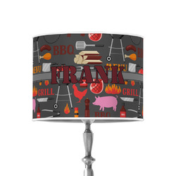 Barbeque 8" Drum Lamp Shade - Poly-film (Personalized)