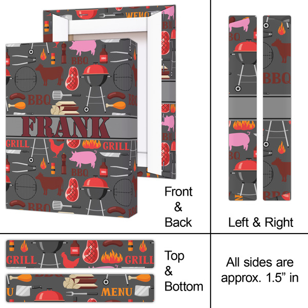 Barbeque 8x10 - Canvas Print - Approval