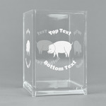 Barbeque Acrylic Pen Holder (Personalized)