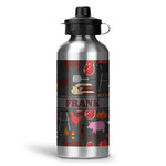 Barbeque Water Bottle - Aluminum - 20 oz (Personalized)