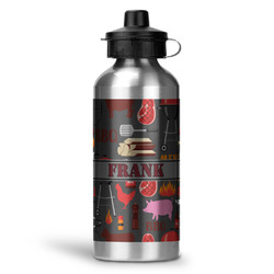 Barbeque Water Bottle - Aluminum - 20 oz (Personalized)