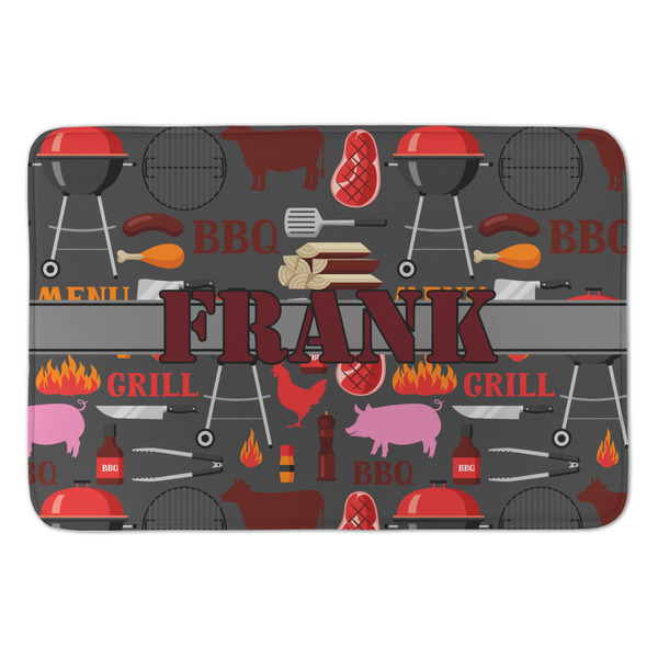 Custom Barbeque Anti-Fatigue Kitchen Mat (Personalized)