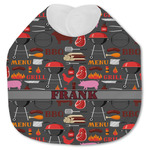 Barbeque Jersey Knit Baby Bib w/ Name or Text