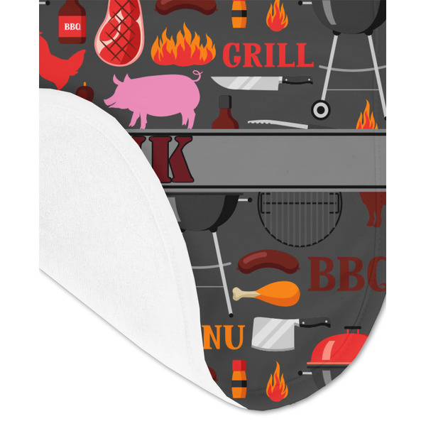 Barbeque Baby Bib - AFT detail