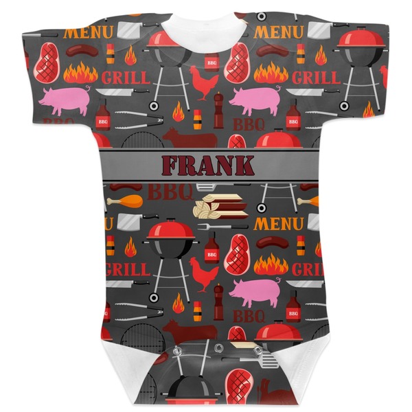 Custom Barbeque Baby Bodysuit 0-3 (Personalized)