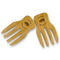 Barbeque Bamboo Salad Hands - FRONT