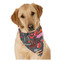 Barbeque Dog Bandana Scarf w/ Name or Text