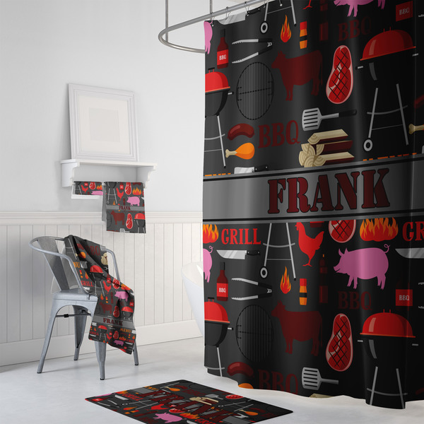 Barbeque Bath Towel Sets - 3-piece - In Context