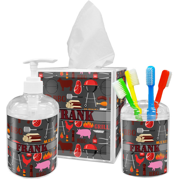 Barbeque Bathroom Accessories Set (Personalized)