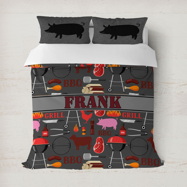 Custom Barbeque Duvet Cover (Personalized)