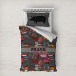 Barbeque Duvet Cover Set - Twin XL (Personalized)