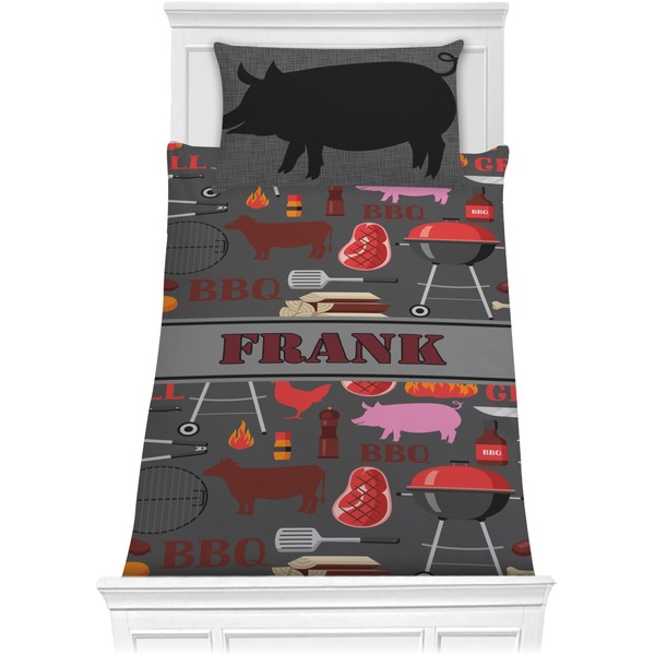 Custom Barbeque Comforter Set - Twin XL (Personalized)