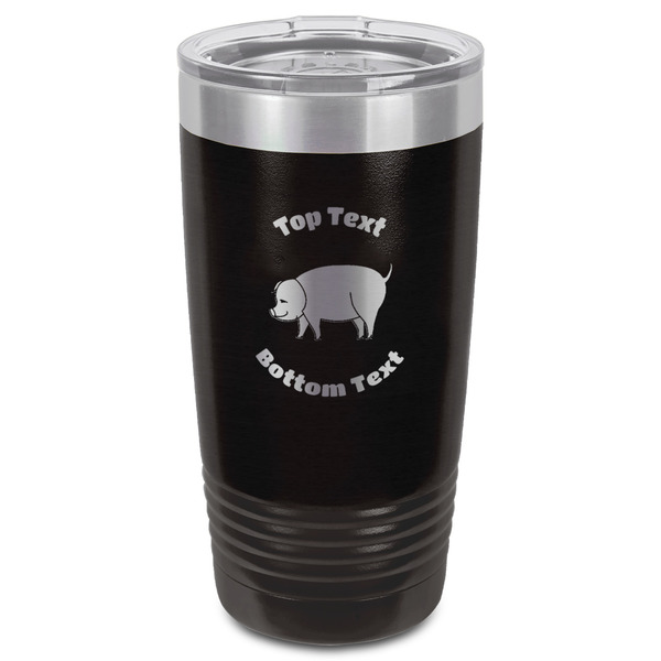 Barbeque Black Polar Camel Tumbler - 20oz - Front