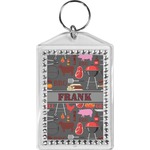 Barbeque Bling Keychain (Personalized)