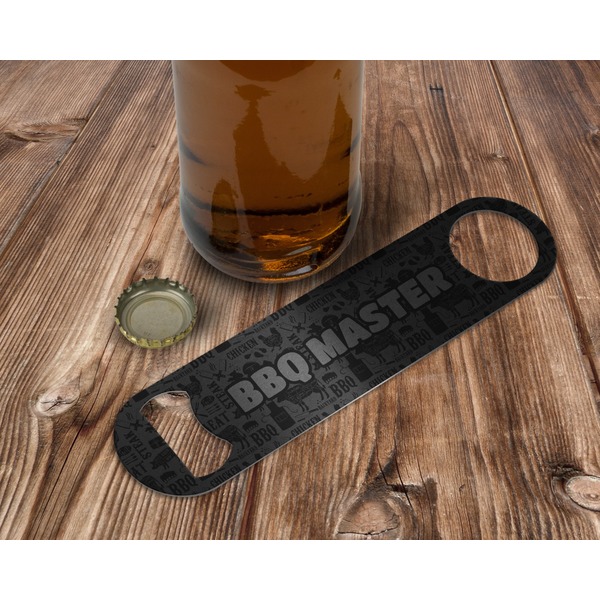 Barbeque Bottle Opener - In Use