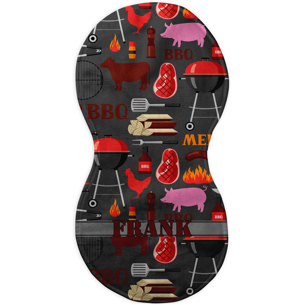 Barbeque Burp Peanut Shaped Flat