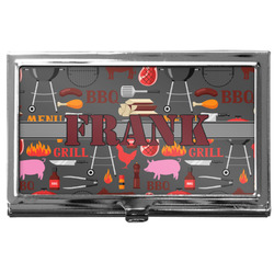 Barbeque Business Card Case