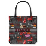 Barbeque Canvas Tote Bag - Large - 18"x18" (Personalized)