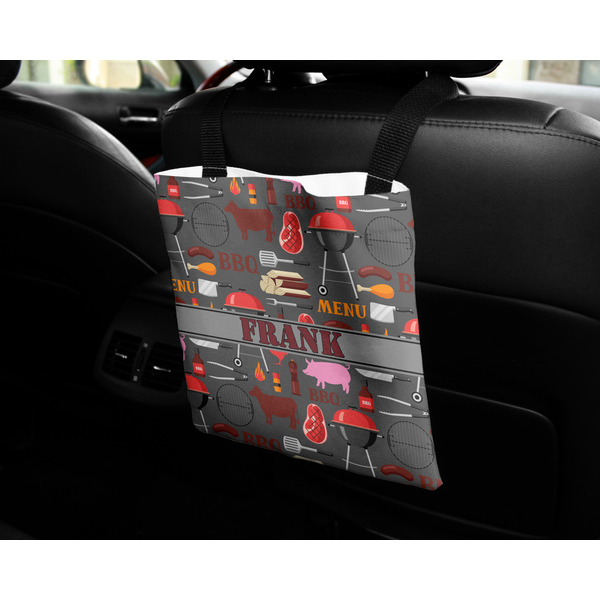 Barbeque Car Bag - In Use