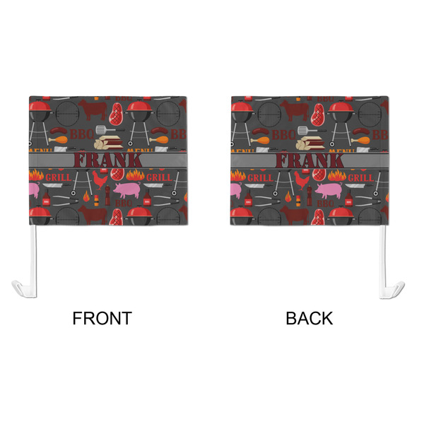 Barbeque Car Flag - Large - APPROVAL