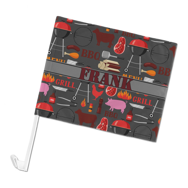 Custom Barbeque Car Flag - Large (Personalized)