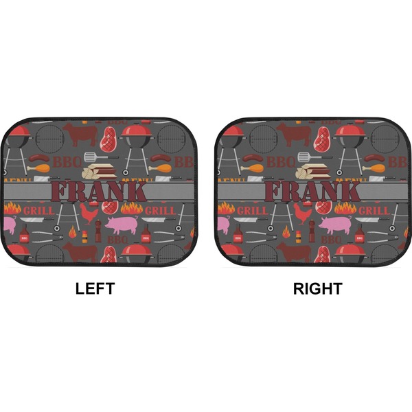Barbeque Car Floor Mats (Back Seat) (Approval)