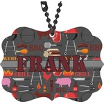 Barbeque Rear View Mirror Decor (Personalized)