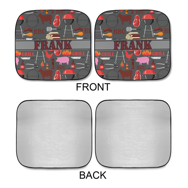 Barbeque Car Sun Shades - APPROVAL