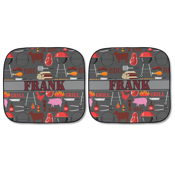 Barbeque Car Sun Shades - FRONT