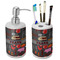 Barbeque Ceramic Bathroom Accessories Set (Personalized)