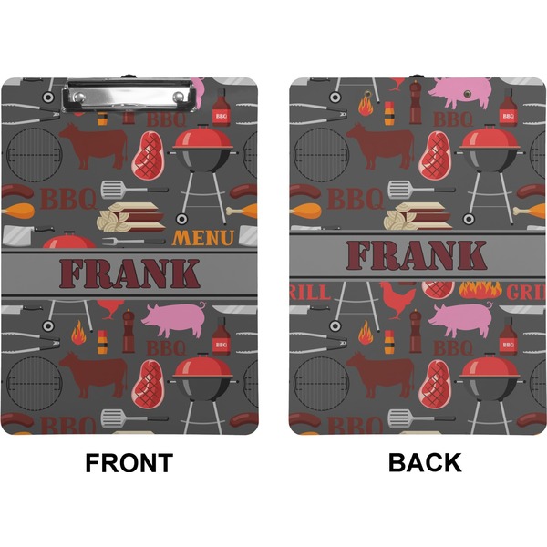 Barbeque Clipboard (Letter) (Front + Back)