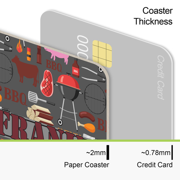 Barbeque Coaster Thickness