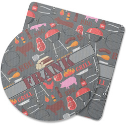 Barbeque Rubber Backed Coaster (Personalized)