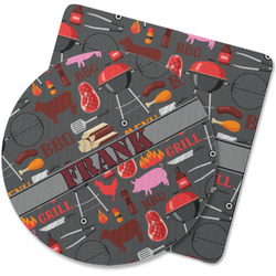 Barbeque Rubber Backed Coaster (Personalized)