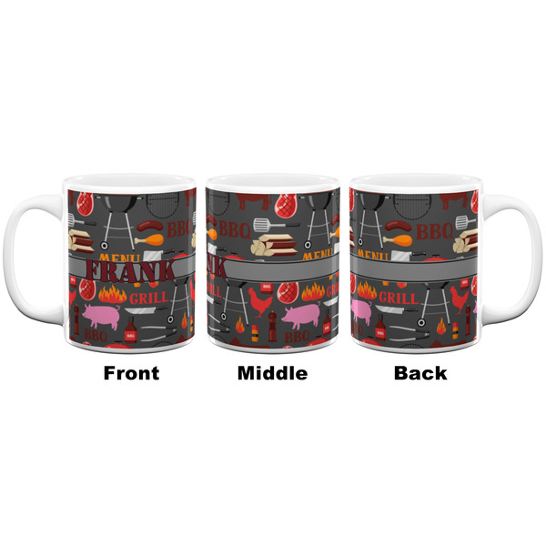 Barbeque Coffee Mug - 11 oz - White APPROVAL