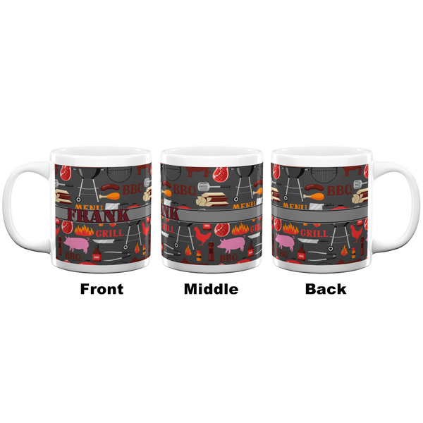 Barbeque Coffee Mug - 20 oz - White APPROVAL