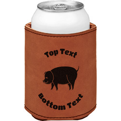 Barbeque Leatherette Can Sleeve - Single Sided (Personalized)