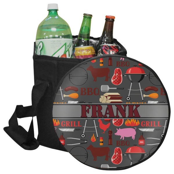 Custom Barbeque Collapsible Cooler & Seat (Personalized)