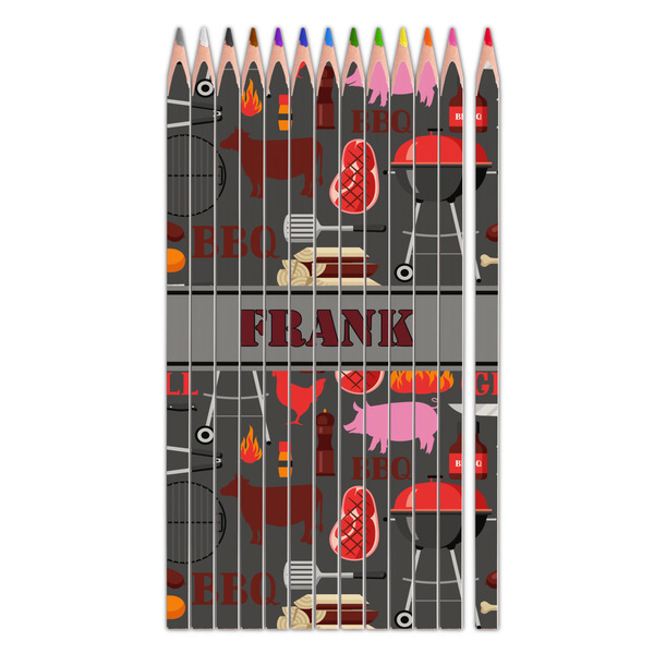 Custom Barbeque Colored Pencils (Personalized)
