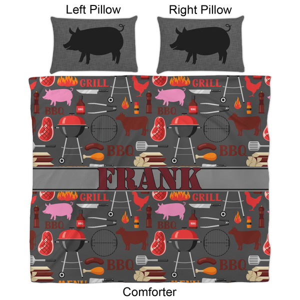 Barbeque Comforter Set - King - Approval