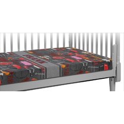 Barbeque Crib Fitted Sheet (Personalized)