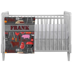 Barbeque Crib Comforter / Quilt (Personalized)