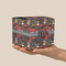 Barbeque Cube Favor Gift Box - On Hand - Scale View