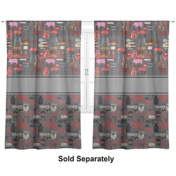 Barbeque Curtain Panel - Custom Size