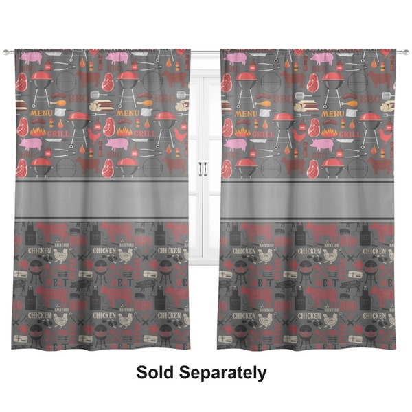 Custom Barbeque Curtain Panel - Custom Size