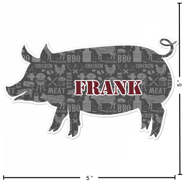 Barbeque Custom Shape Iron On Patches - L - APPROVAL