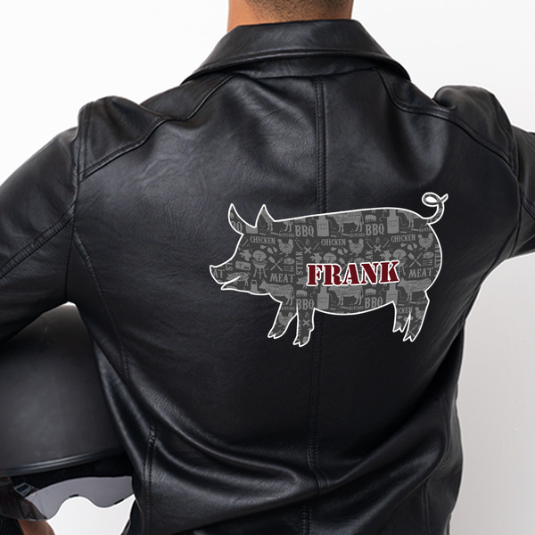 Barbeque Custom Shape Iron On Patches - XXXL - APPROVAL